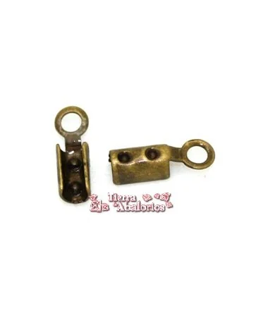 Terminal Mini para Cadena 7x1,5mm, Oro Viejo