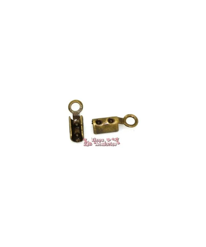 Terminal Mini para Cadena 7x1,5mm, Oro Viejo