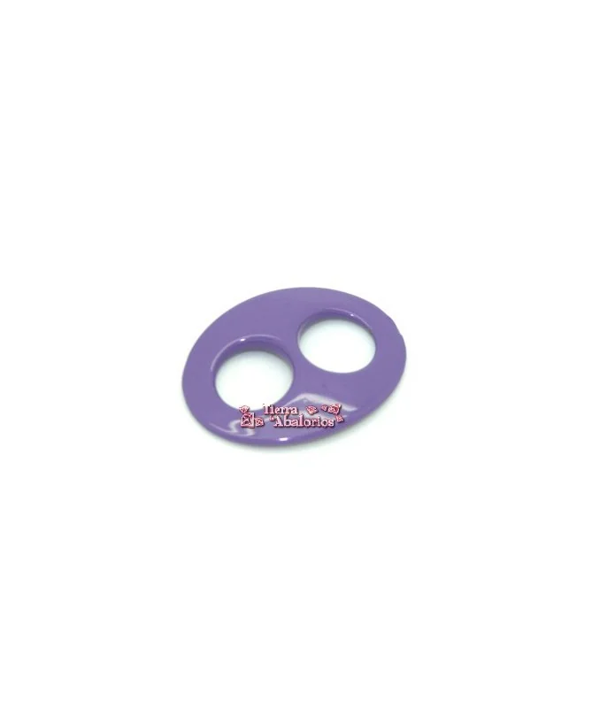 Calabrote 39x30mm Esmaltado Morado