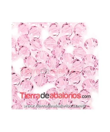 Tupi Bohemia 4mm - Pink Sapphire (17 uds.) Tupi Bohemia 4mm - Pink Sapphire (50 uds.)