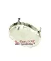 Engaste para Camafeo 25x12mm