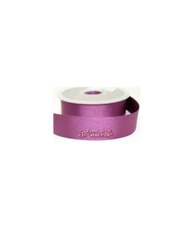 Lazo 25mm Gros Grain Amatista