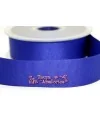 Lazo 25mm Gros Grain Azulon