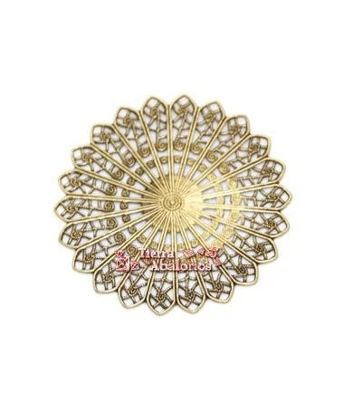 Filigrana Redonda 35mm, Oro Viejo