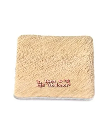 Cuadrado Piel de Potro 30mm Beige