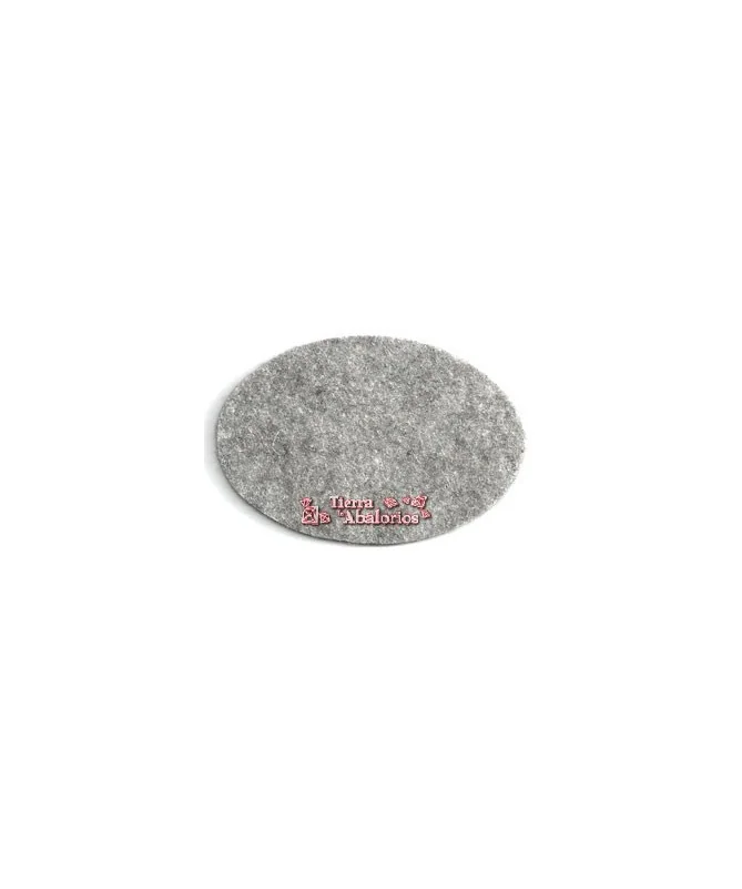 Ovalo 70x50mm Gris