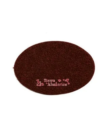 Ovalo 70x50mm Chocolate