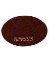 Ovalo 70x50mm Chocolate