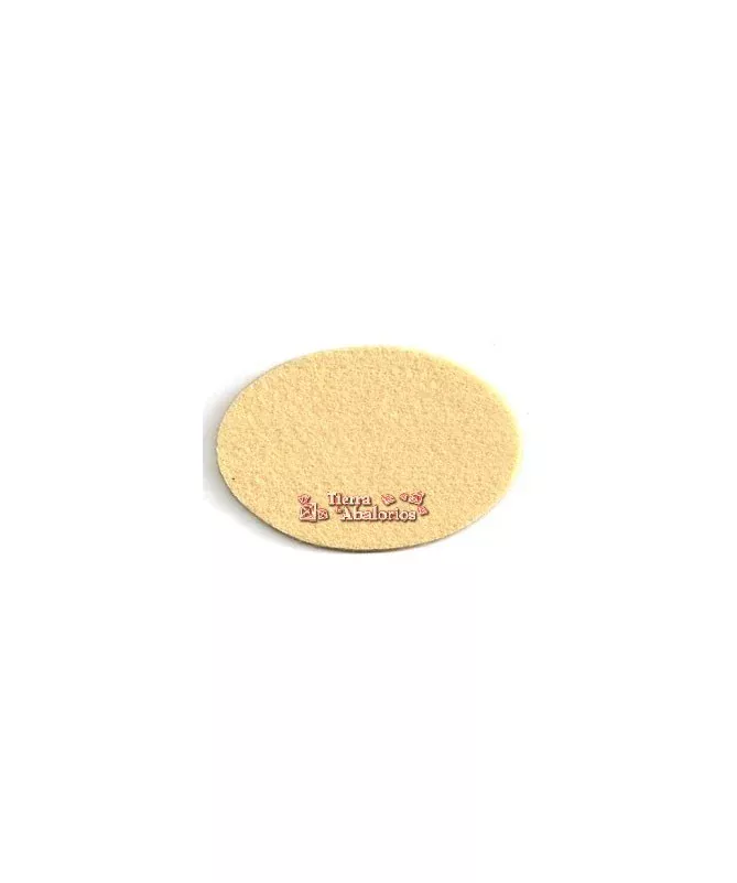 Ovalo 70x50mm Beige