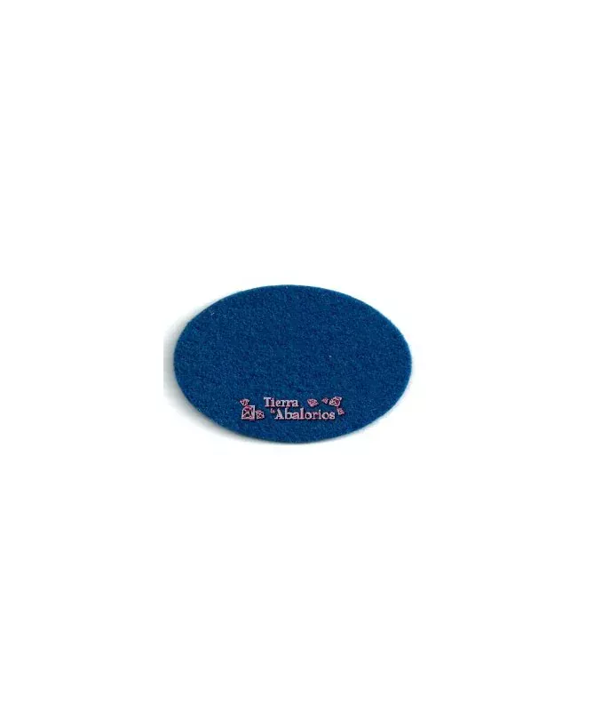 Ovalo 70x50mm Azul Electrico