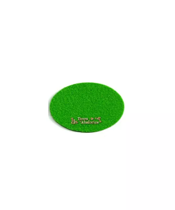 Ovalo 66x45mm Verde Hierba