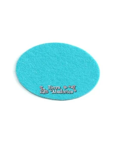 Ovalo 66x45mm Turquesa