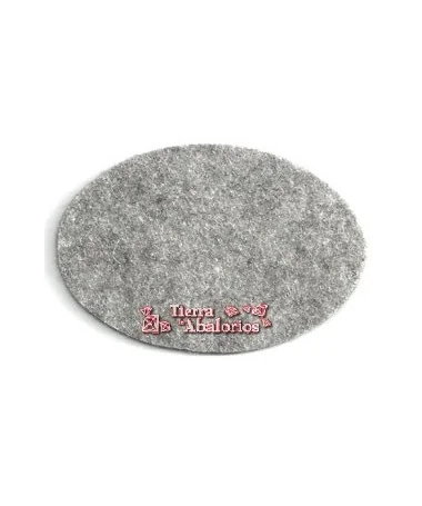 Ovalo 66x45mm Gris