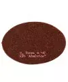 Ovalo 66x45mm Chocolate