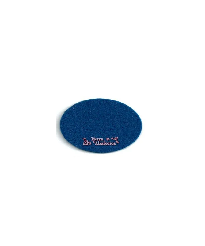 Ovalo 66x45mm Azul Electrico
