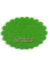 Nube 90x60mm Verde Hierba