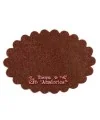 Nube 90x60mm Marron
