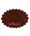 Nube 90x60mm Chocolate