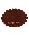Nube 90x60mm Chocolate