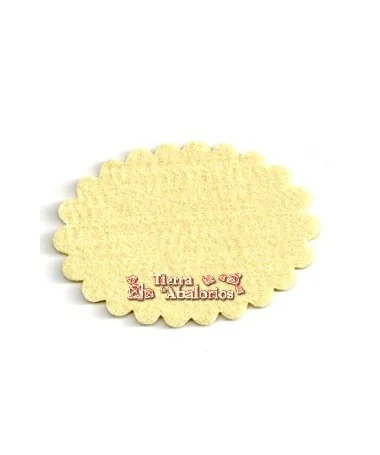 Nube 90x60mm Amarilla