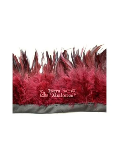 Tira de Plumas de Pavo, Granate (metro)