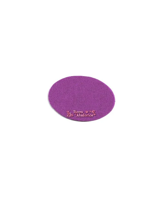 Ovalo 70x50mm Lila