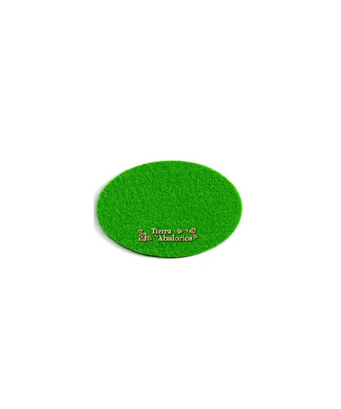 Ovalo 66x45mm Verde Hierba