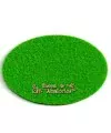 Ovalo 66x45mm Verde Hierba