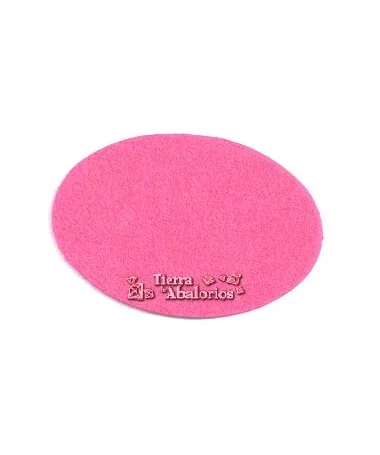Ovalo 66x45mm Fucsia