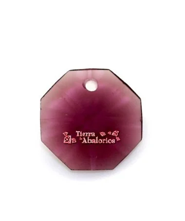 Octogono Colgante Preciosa 14mm, Amatista