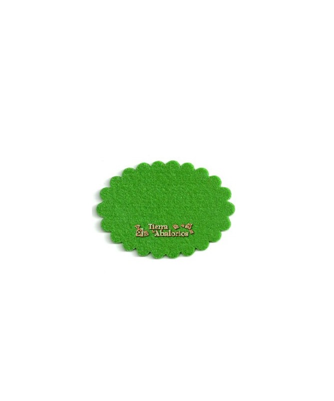 Nube 72x50mm Verde Hierba