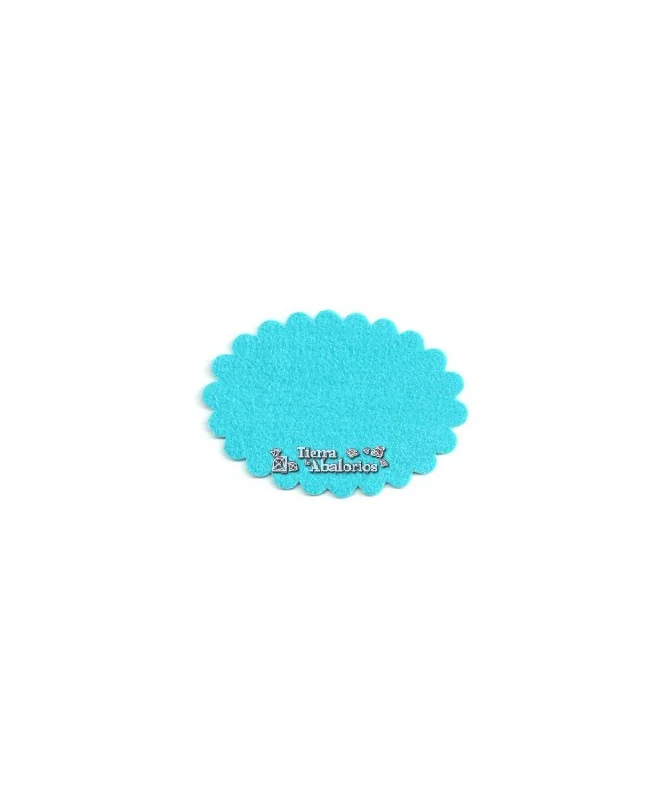 Nube 72x50mm Turquesa
