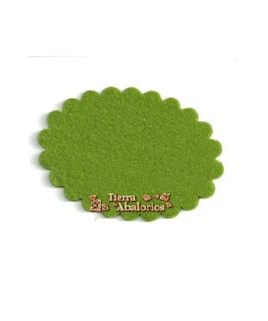 Nube 72x50mm Oliva