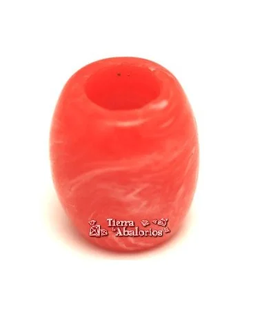 Resigem Barril 22x10mm Agujero 11mm Passion Red Resigem Barril 22x10mm Agujero 11mm Passion Red