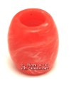Resigem Barril 22x10mm Agujero 11mm Passion Red