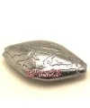 Resina Rombo 37x20mm Agujero 0,9mm, Plateada