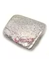 Poliresina Entrepieza 32x28mm Agujero 3mm, Plateada