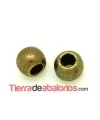 Bola Laminada 10mm Agujero 5mm, Oro Viejo