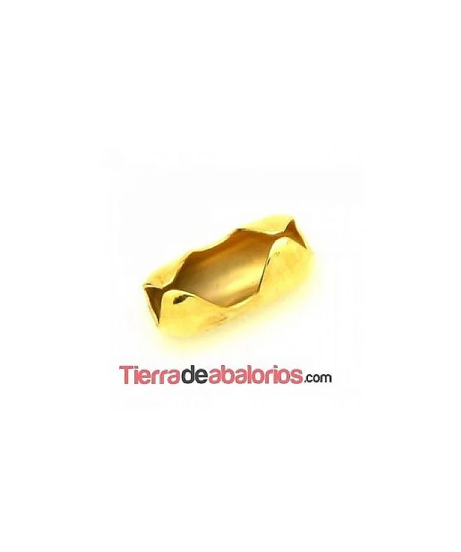 Terminal para Cadena de Bolas de 3,2mm, Dorado