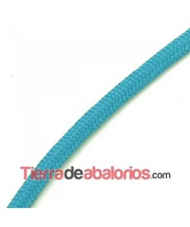 Cordón de Paracaidista 6mm Turquesa