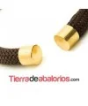 Terminal 12x10mm Agujero 10mm, Dorado