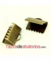 Terminal Ancho 10x5mm, Oro Viejo