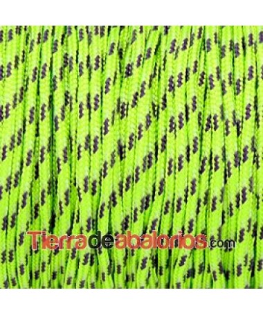 Cordón de Escalada Redondo 2,5mm, Verde Flúor