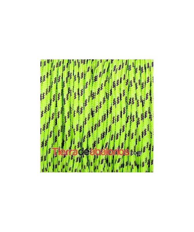 Cordón de Escalada Redondo 2,5mm, Verde Flúor