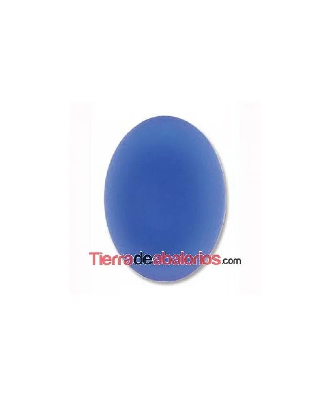 Cabujón Oval Resina 25x18mm Sapphire Opal