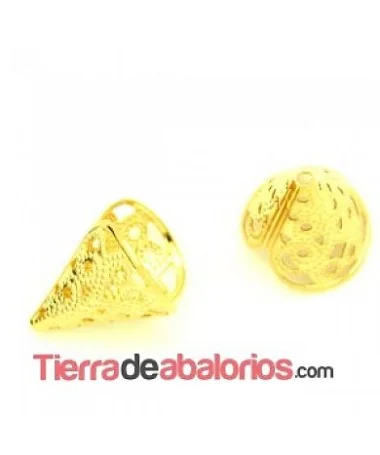 Capuchón 15mm, Dorado Capuchón 15mm, Dorado
