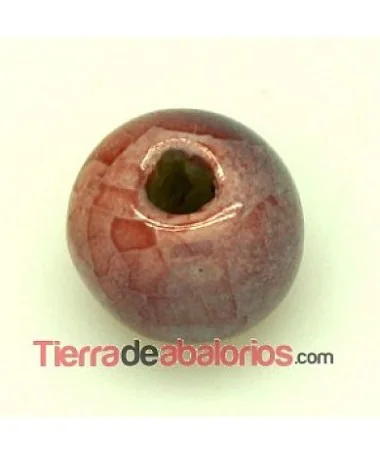 Cerámica Bola 12mm Agujero 3,5mm Púrpura Cerámica Bola 12mm Agujero 3,5mm Púrpura