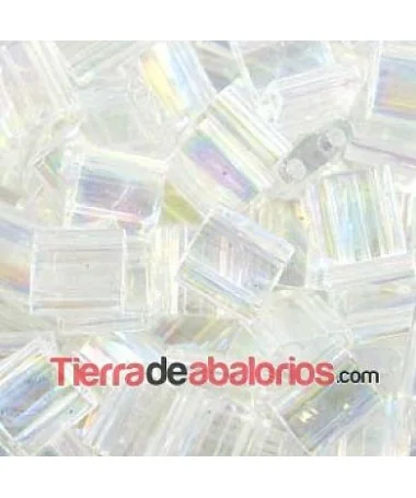 Tila Bead Miyuki 5mm TL0250 Cristal AB Tila Bead Miyuki 5mm TL0250 Cristal AB