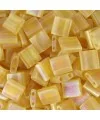 Tila Bead Miyuki 5mm TL0132FR Lt.Topaz AB Mate Transparent