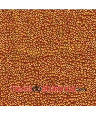 Rocalla Miyuki 15/0 1479 Opaque Pumpkin Rocalla Miyuki 15/0 1479 Opaque Pumpkin
